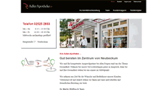 Desktop Screenshot of adlerapotheke.de